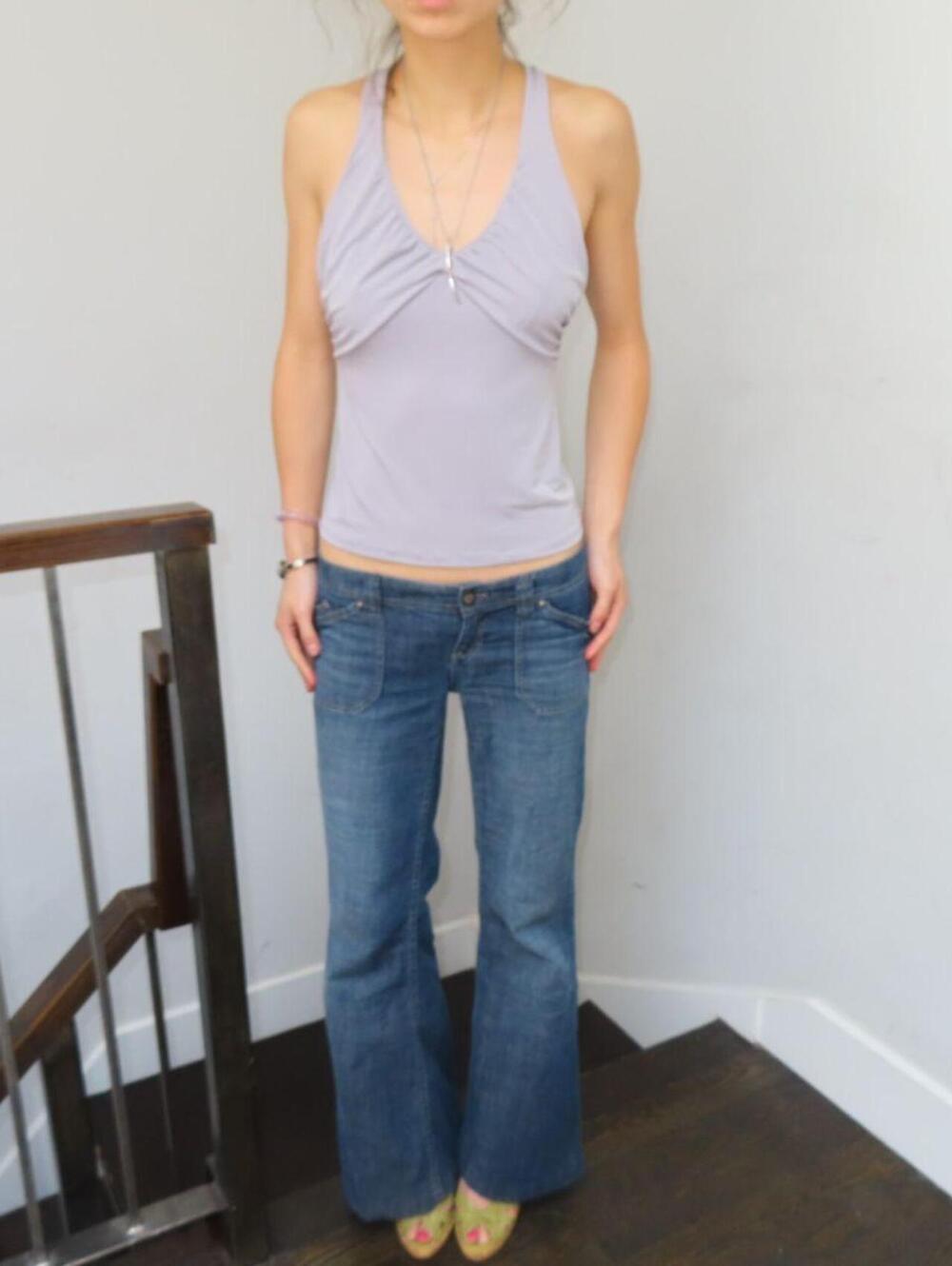 Moda International Women's Grey Vests-tanks-cami - Picture 4 of 8